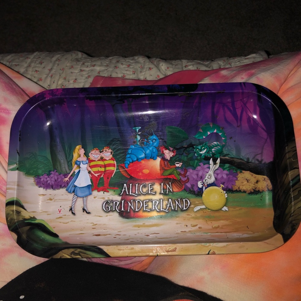 Alice in Wonderland Decorative Tray